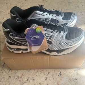 ASIC gel kayano black and grey